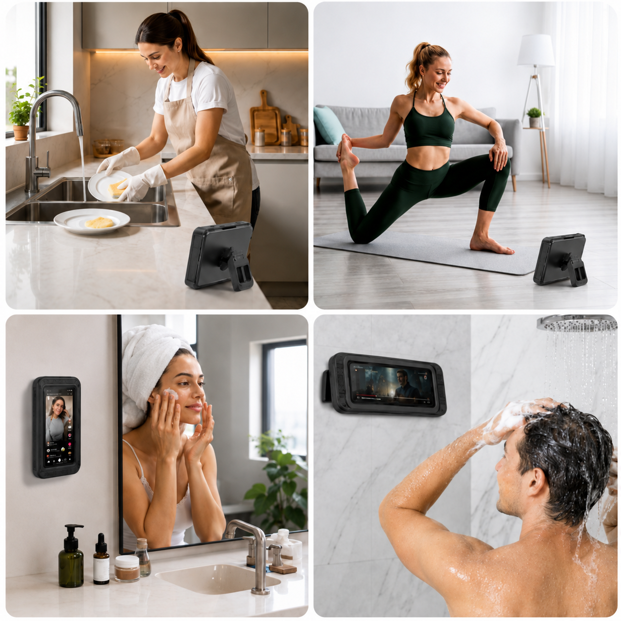 Soporte Impermeable para Celular con rotación de 360°