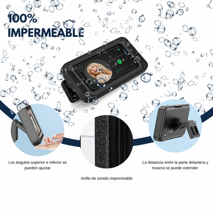 Soporte Impermeable para Celular con rotación de 360°