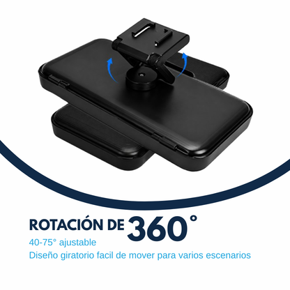 Soporte Impermeable para Celular con rotación de 360°