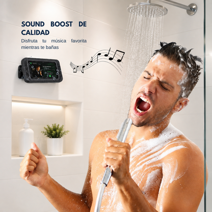 Soporte Impermeable para Celular con rotación de 360°
